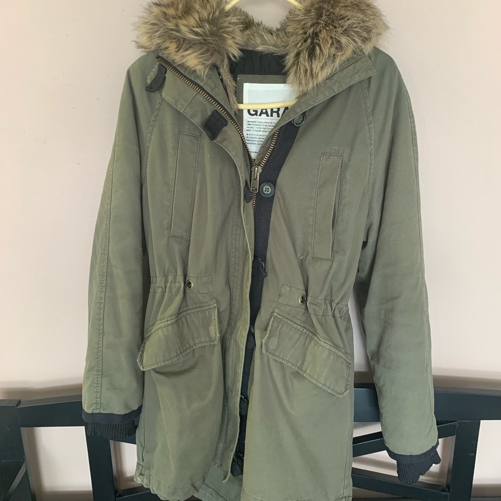 Plush Parka Winter Jacket